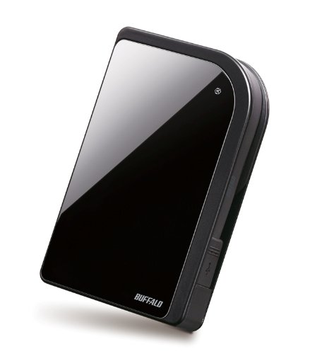 BUFFALO USB2.0 セキュア・耐衝撃 ポータブルハードディスク 500GB ブラック HD-PX500U2-BK