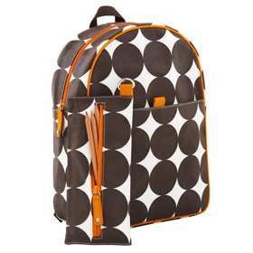 DwellStudio Chocolate Dots Backpack by Dwell Studio