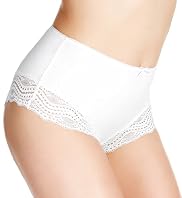 2 Pack Flatter-Me™ Light Control High Leg Brazilian Knickers