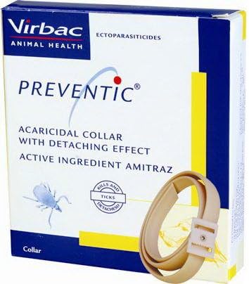 Preventic Collar Leper - Flea Twin Pack (2 Pcs).