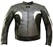 XR VENTED MOTORCYCLE LEATHER ARMOR JACKET Metal