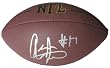 Alshon Jeffery Autographed NFL Wilson Composite Football, Chicago Bears, South Carolina Game Cocks, Proof Photo