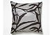 Hemp + Organic Cotton Pillow | River Grey + Espresso (18x18)