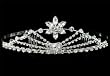 Bridal Wedding Crown Veil Swarovski Crystal Tiara T82