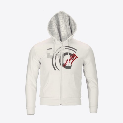 Streetsurfing Herren Hoodie Ventura Hoodie, White/ Red, XL, C2436_ Preisvergleich