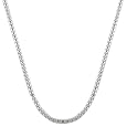 Shiny 925 Sterling Silver Coreana Chain Necklace