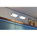 Schrankaufbauleuchte Swinger 2x20 Watt,