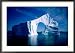 An Unusually Shaped Iceberg with Arch, Disko Bay, Ilulissat, Greenland Framed Photographic Poster Print by Graeme Cornwallis, 35x25