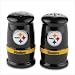 SCULPTED SALT AND PEPPER SHAKERS PITTSBURGH STEELERS