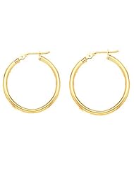 14k Gold Hoop Earrings