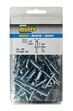 Surebonder FPC86S-100 1/4-inch Steel Medium Rivets (100 per box)