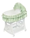 2-In-1 Sage Waffle Portable Bassinet 'n Cradle w/Toybox Base
