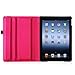 Fintie Rotating Case for iPad 4 3 2 (Old Model) 9.7 inch Tablet - 360 Degree Rotating Smart Stand Protective Cover Auto Wake/Sleep for iPad 4th Gen Retina Display, iPad 3 & iPad 2, Magenta