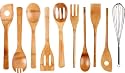 Cook N Home 10-Piece Bamboo Utensil Set