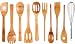Cook N Home 10-Piece Bamboo Utensil Set