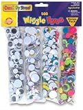 Wiggle Eyes 500 Piece Pack - Wiggle Eyes, Pkg of 500