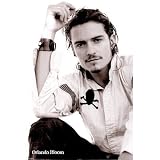 (24x36) Orlando Bloom Movie (Pirate Shirt) Poster Print