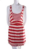 Paris Stripe Layered Nautical Tank Jersey Dress
