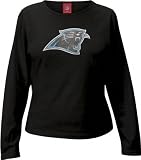 Carolina Panthers Women's Black Jazzed Up Long Sleeve T-Shirt
