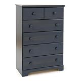 South Shore Furniture, Summer Breeze Collection, 5 Drawer Chest, Blueberry 41ves1SjFvL. SL160 South Shore Furniture, Summer Breeze Collection, 5 Drawer Chest, Blueberry