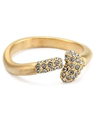 House of Harlow 1960 Pave Dipped Bone Ring