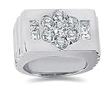 1.83 ctw Men's Diamond Ring in Platinum