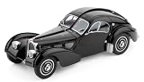 Classic Model Cars Bugatti 57 SC, Atlantic 1937, Black Limited Edition