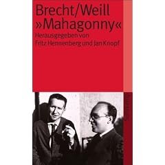 Brecht/Weill >Mahagonny< (suhrkamp taschenbuch)