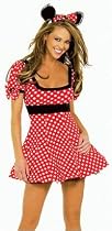 Ladies Mini Mouse Costume Fancy Dress