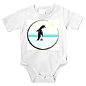 Onesie with penguin, ice, arctic, bird, winter, antarctica