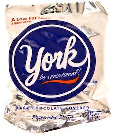 York Peppermint Pattie Dark Chocolate Covered 39g