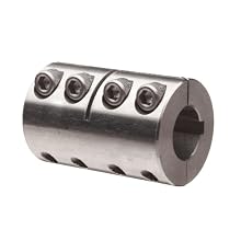 Ruland SPC Two-Piece Clamping Rigid Coupling with Keyway, Inch