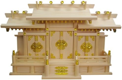 UNRYU-A Wooden temple shrine (Japan cypress) Holy Castle Heart and tradition of Japan