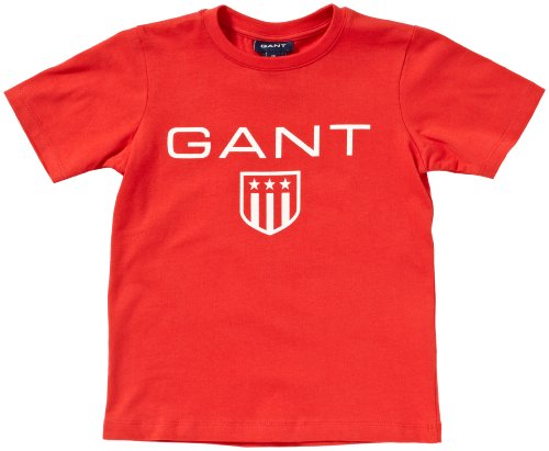 GANT Jungen T-Shirt 904286, Gr. 146/152 (XL), Rot (BRIGHT RED) Preisvergleich