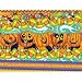 Tim Coffey Halloween Adhesive Paper Borders