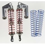 MSR9 Rear Piggyback Shock, Silver: Stampede, Slash by Integy