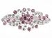 Pink Radiant Blast Swarovski Crystal Hair Clip Barrette Jewelry
