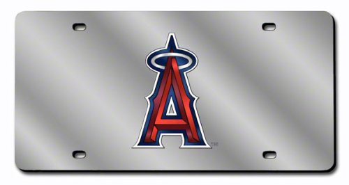 Los Angeles Angels License Plate Cover (Silver)