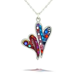 Joined Love Hearts Necklace #1021