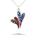Joined Love Hearts Necklace #1021