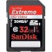 SanDisk 32GB Extreme SDHC Memory Card (SDSDRX3-032G-A21) - 45MB/s
