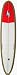OA MINI LOG 8' 9 red/white (FCS) (8901101)