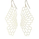 Nervous System Radiolaria Gold-Plated Earrings