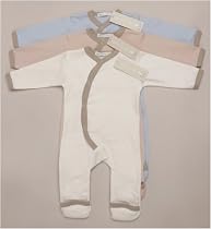 ORGANIC DAY/SLEEPSUIT - IVORY