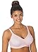 Silky Micro-fleece Nursing Bra with Lace Overlay