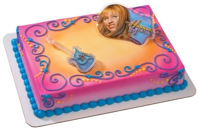 Hannah Montana Lip Gloss Guitar Cake Topper Set