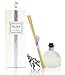 MINX Fragrances Sale! White Lavender Scented Oil Reed Diffuser Gift Set Calming Fragrance Diffuser | Beautiful Gift Box! Unique Gift Idea! Large 6.5 oz / 192ml
