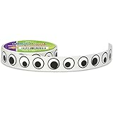 Wiggle Eyes Stickers, 0.5-Inch, Black, 1000-Pack