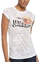 Realitee Women's Short Sleeve Jamaica Side Cinch Tee