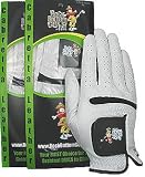 3-Pack: RBG.Com MRH Leather Golf Gloves - Medium Large